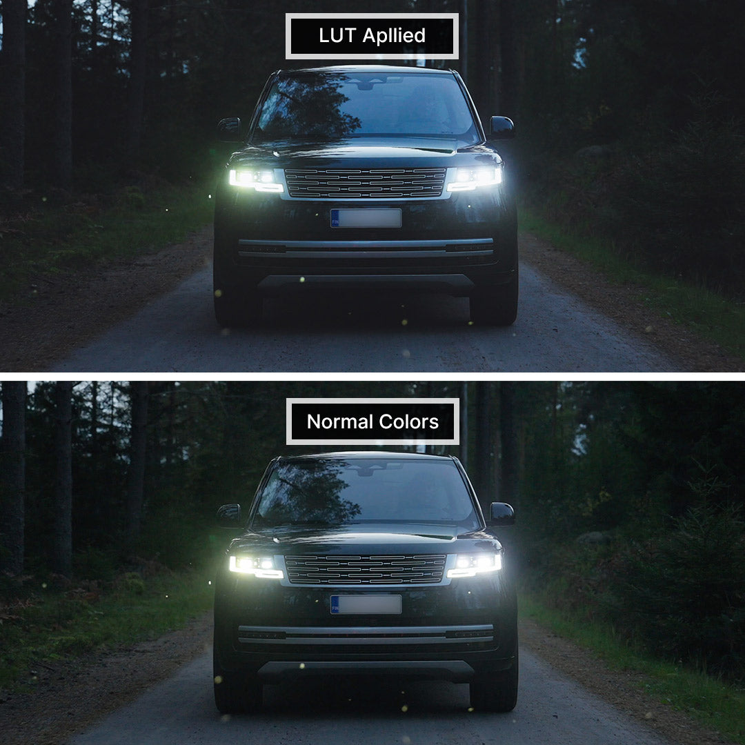 Range Rover Car - Cinematic LUTs