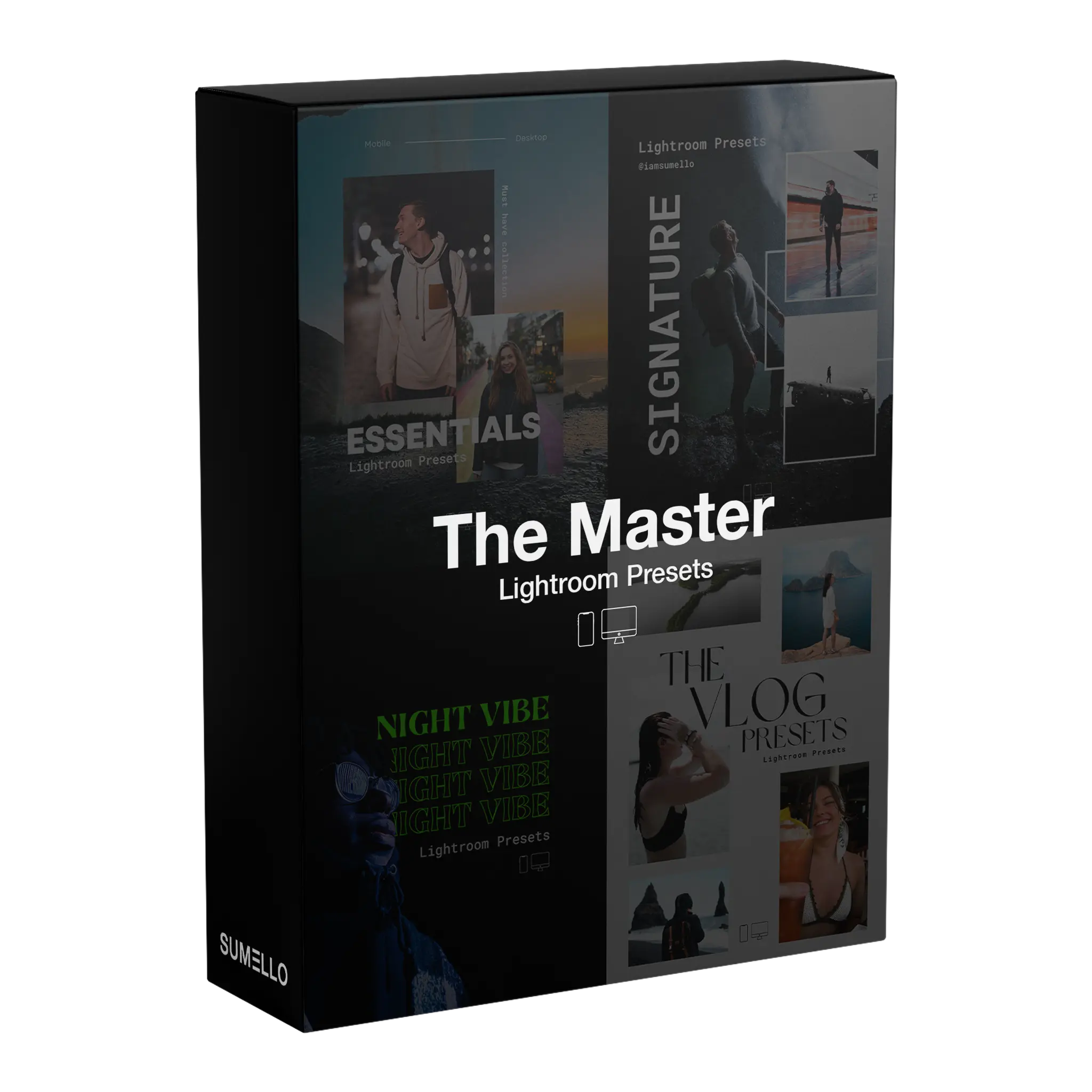 A master collection of SUMELLO Lightroom Presets